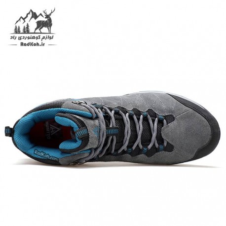 کفش کوهنوردی مردانه هومتو مدل humtto 240296A-1 رنگ خاکستری تیره