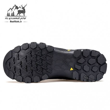  کفش هامتو مردانه مدل 140503A-1 رنگ خاکستری تیره