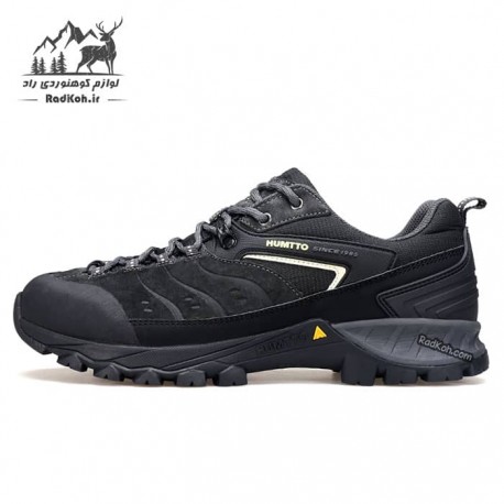  کفش پیاده روی مردانه هامتو مدل 140503A-1 رنگ خاکستری تیره
