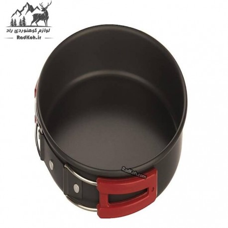 ست ظروف کوهنوردی اسنوهاک مدل SN.D55A رنگ قرمز