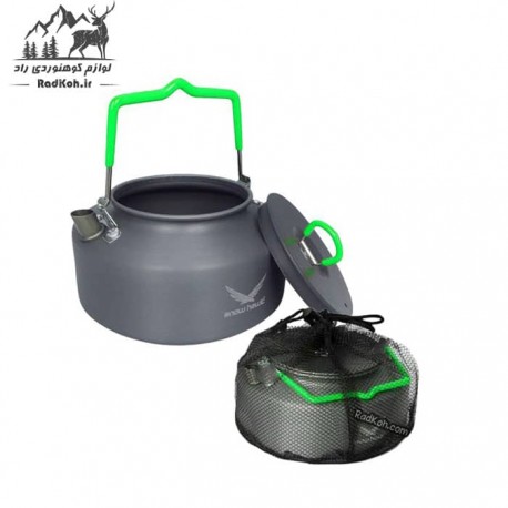 کتری اسنوهاک کوهنوردی 1.6 لیتری مدل SN-CB رنگ سبز