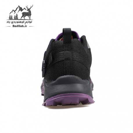 کفش رانینگ مردانه هومتو مدل humtto110357A-3 رنگ مشکی/نقره ای/بنفش