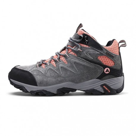 کفش زنانه هامتو مدل 4-6520 رنگ خاکستری/نارنجی