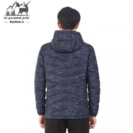 کاپشن پر کوهنوردی مردانه هامتو مدل 23Y959A-1 رنگ سرمه ای