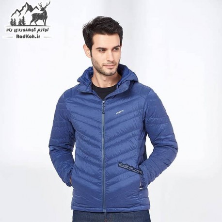 کاپشن پر لایت مردانه هامتو مدل 20224A-2 رنگ سرمه ای