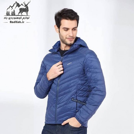 کاپشن مسافرتی پر لایت مردانه هامتو مدل 20224A-2 رنگ سرمه ای