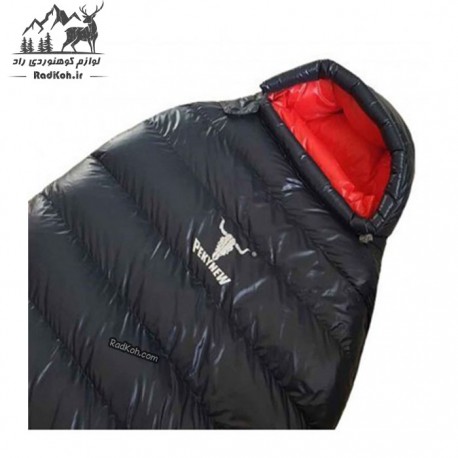 کیسه خواب طبیعت گردی پر کله گاوی مدل Alps 1100 رنگ قرمز