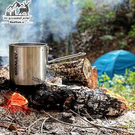 ظرف غذای استنلی مدل Compact Cook Set 709ml