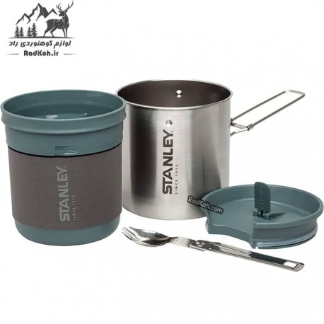 ظرف غذا طبیعت گردی استنلی مدل Compact Cook Set 709ml
