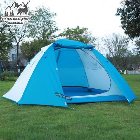 چادر دوپوش کوهنوردی دو نفره SNOWHAWK مدل دیسکاوری رنگ آبی