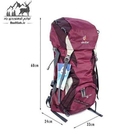 کوله پشتی کوهنوردی دیوتر مدل futura pro 36L رنگ بنفش