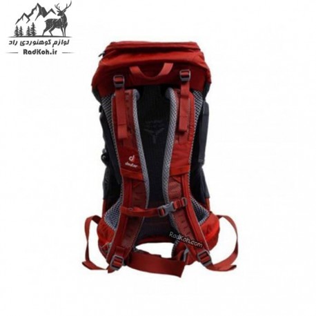 کوله پشتی طبیعت گردی اورجینال دیوتر مدل futura 30L رنگ آجری