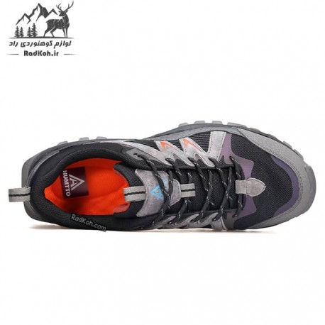 کفش طبیعت گردی مردانه هومتو مدل humtto 340524A-1 رنگ خاکستری تیره