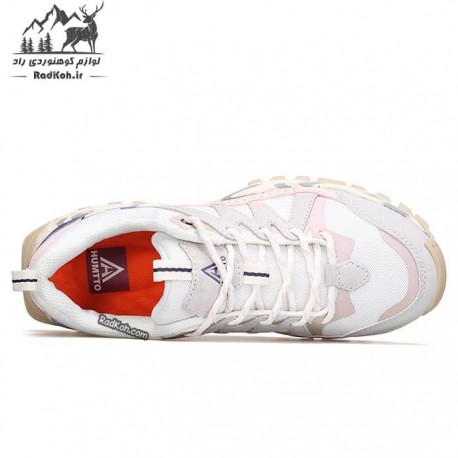 کفش طبیعت گردی زنانه هومتو مدل humtto 340524B-2 رنگ سفید عاجی/طوسی