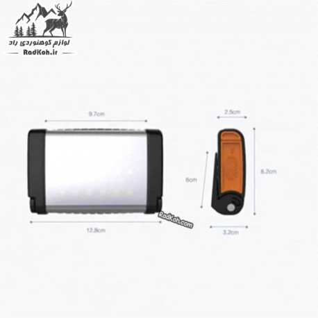 پاور بانک و چراغ چادر شارژی کوهنوردی گلاری مدل C5