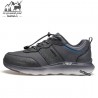 کفش پیاده روی طبی مردانه هامتو مدل 340985A-2 رنگ خاکستری تیره
