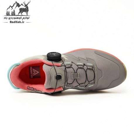 کفش زنانه هامتو مدل humtto 340229B-1 بند دیسکی رنگ طوسی