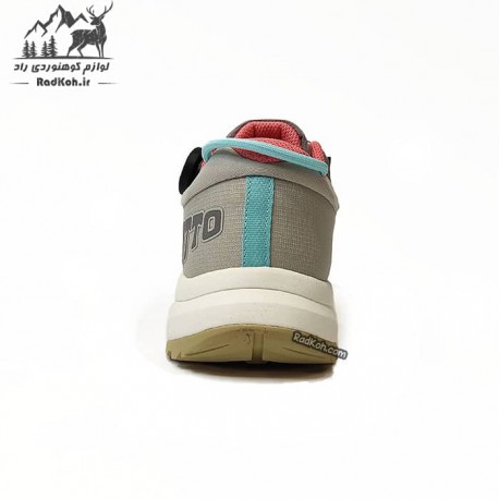 کفش راحتی زنانه هامتو مدل 340229B-1 بند دیسکی رنگ طوسی