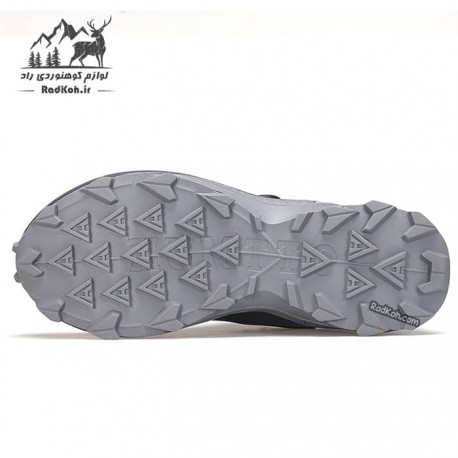 کفش هامتو زنانه مدل 140660B-2 بند دیسکی رنگ خاکستری