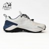 کفش پیاده روی مردانه هامتو مدل 840745A-7 رنگ سفید/سرمه ای