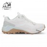 کفش پیاده روی زنانه هامتو مدل 840745B-8 رنگ سفید/آبی فیروزه ای