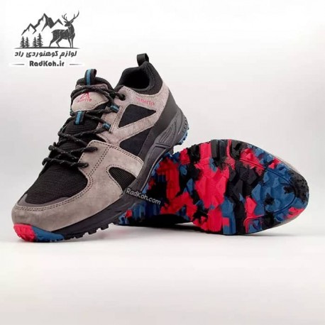 کفش هامتو مردانه مدل 350352A-1 رنگ مشکی/خاکی