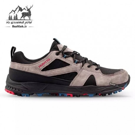 کفش پیاده روی مردانه هامتو مدل 350352A-1 رنگ مشکی/خاکی