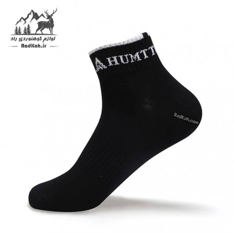 جوراب ساق کوتاه هامتو مدل HB202236-1 رنگ مشکی