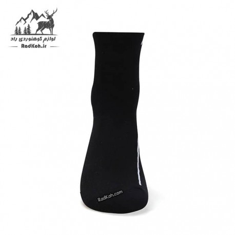 جوراب ساق متوسط زنانه هامتو مدل HB202232-1 رنگ مشکی