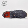 کفش مردانه هامتو مدل humtto 610049A-12 رنگ خاکستری/خردلی