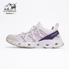 کفش مخصوص پیاده روی زنانه هامتو مدل 610049B-7 رنگ سفید/بنفش