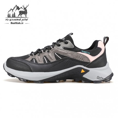 کفش پیاده روی زنانه هامتو مدل 150226B-1 رنگ مشکی/خاکستری