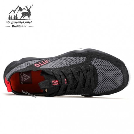 کفش طبیعت گردی زنانه هومتو مدل humtto 150879B-1 رنگ مشکی/خاکستری تیره