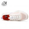 کفش طبیعت گردی زنانه هومتو مدل humtto 150879B-2 رنگ سفید عاجی/صورتی روشن