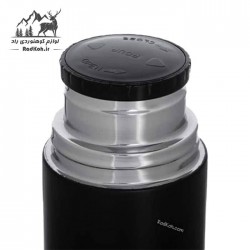 فلاسک کوهنوردی سانری مدل BU1000 یک لیتری رنگ مشکی