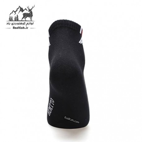 جوراب مدل HB202228-1 هامتو ساق کوتاه رنگ مشکی