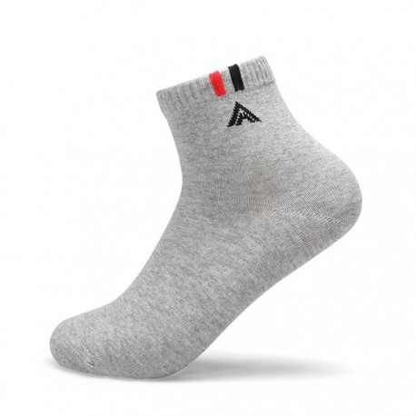 خرید جوراب هامتو مدل HB202228-2 ساق کوتاه رنگ طوسی