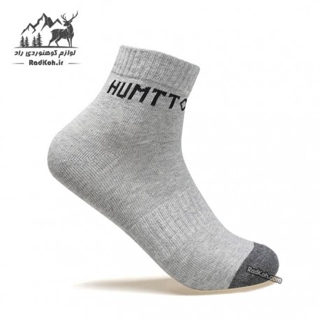 قیمت جوراب هامتو مدل HB202120-1 ساق کوتاه رنگ طوسی
