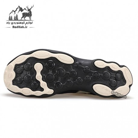 کفش هامتو مردانه مدل 350724A-1 رنگ مشکی/خاکستری