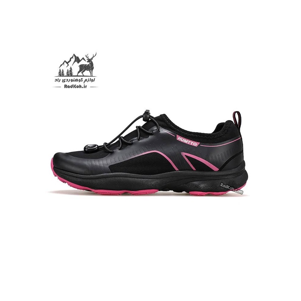 کفش تابستانی زنانه هامتو مدل 350724B-1 رنگ مشکی/صورتی