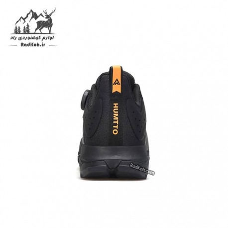 کفش چرم مردانه هامتو مدل humtto 140117A-2 رنگ مشکی کربنی