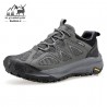 کفش پیاده روی مردانه هامتو مدل 150633A-4 رنگ خاکستری تیره