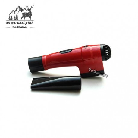 بادبزن برقی کم مصرف ذغال آریامن رنگ قرمز