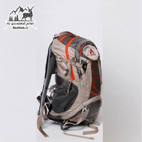 کوله پشتی کوهنوردی 30 لیتری بلک آرال مدل KA-9742 رنگ طوسی