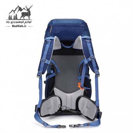 کوله پشتی مسافرتی کله گاوی مدل سامیت 40+5 لیتری کد KA-8134 رنگ سرمه ای