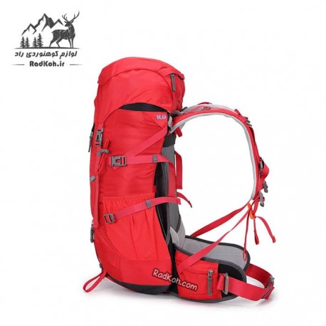 کوله پشتی طبیعت گردی کله گاوی مدل سامیت 40+5 لیتری کد KA-8134 رنگ قرمز