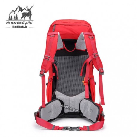 کوله پشتی مسافرتی کله گاوی مدل سامیت 40+5 لیتری کد KA-8134 رنگ قرمز