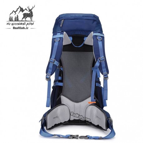 کوله پشتی جنگل نوردی کله گاوی مدل سامیت 45+5 لیتری کد KA-8149 رنگ سرمه ای