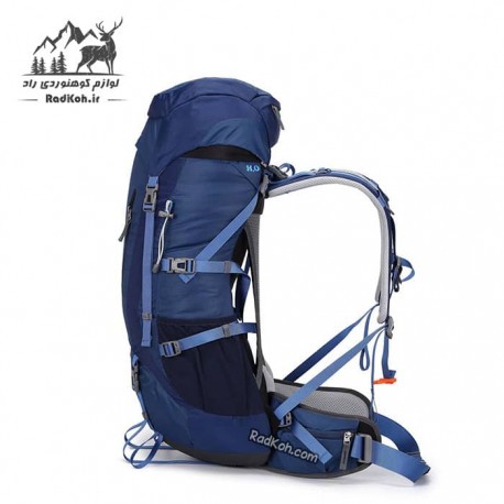 کوله پشتی مسافرتی کله گاوی مدل سامیت 45+5 لیتری کد KA-8149 رنگ سرمه ای