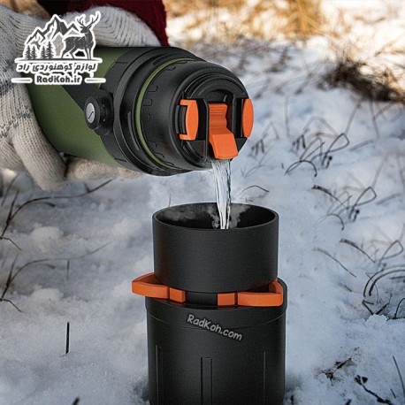 فلاسک و قهوه ساز سانتکو مدل Kafe رنگ سبز